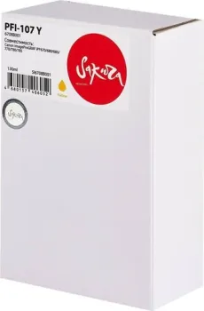Sakura Printing SI6708B001 (аналог Canon PFI-107 Y)