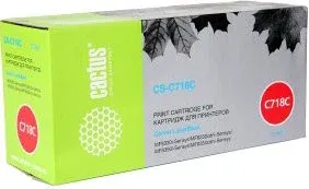 CACTUS CS-C718C (аналог Canon 718 Cyan (2661B002AA))