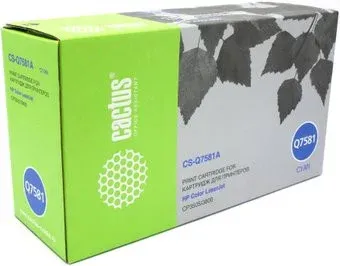 CACTUS CS-Q7581A (аналог HP Q7581A)