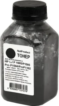 NetProduct для HP LJ P1005/P1505/ProP1566/ProP1102 60 г