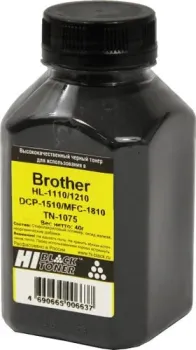 Hi-Black для Brother HL-1110/1210/DCP-1510/MFC-1810 (TN-1075) 40 г