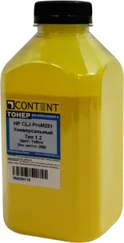 Content Универсальный для HP CLJ ProM251 Тип 1.2 (желтый) 200 г