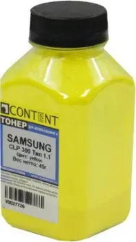 Content для Samsung CLP-300 Тип 1.1 (желтый) 45 г