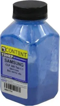 Content для Samsung CLP-300 Тип 1.1 (циан) 45 г