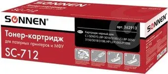 Sonnen SC-712 (аналог HP CE285A, CB435A, CB436A, Canon 712, 713, 725)