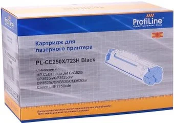 ProfiLine PL-CE250X/723H-Bk (аналог HP CE250X, Canon 723)