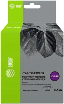 CACTUS CS-LC3619XLBK (аналог Brother LC3619XLBK)