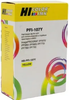Hi-Black PFI-107Y (аналог Canon PFI-107Y)