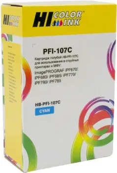 Hi-Black PFI-107C (аналог Canon PFI-107C)