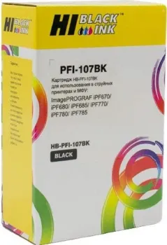 Hi-Black PFI-107BK (аналог Canon PFI-107BK)
