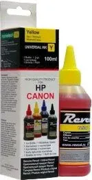 Revcol 128797 для HP, Canon, Lexmark 100 мл (желтый)