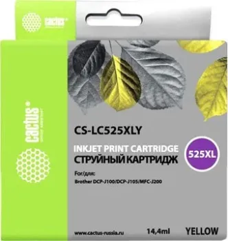 CACTUS CS-LC525XLY (аналог Brother LC525XLY)