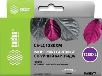 CACTUS CS-LC1280XM (аналог Brother LC1280XLM)