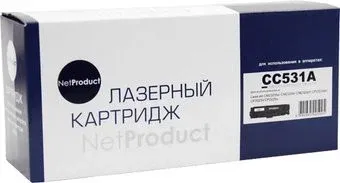 NetProduct N-CC531A/№718 (аналог HP CC531A, Canon 718 Cyan)