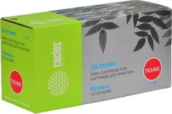 CACTUS CS-TK540C (аналог Kyocera TK-540 Cyan)