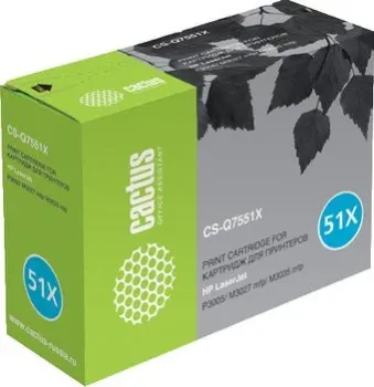 CACTUS CS-Q7551XS (аналог HP Q7551X)