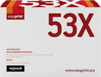 easyprint LH 53X U (аналог HP Q5949X, Q7553X, Canon Cartridge 708H, 715H)