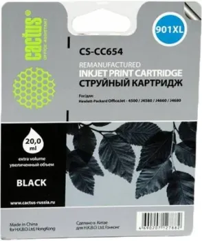 CACTUS CS-CC654 (аналог HP 901XL (CC654AE))