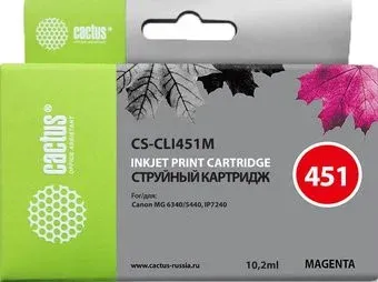 CACTUS CS-CLI451M (аналог Canon CLI-451M)
