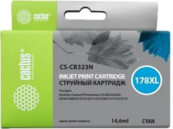 CACTUS CS-CB323N (аналог HP 178XL (CB323HE))