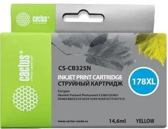 CACTUS CS-CB325N (аналог HP 178XL (CB325HE))