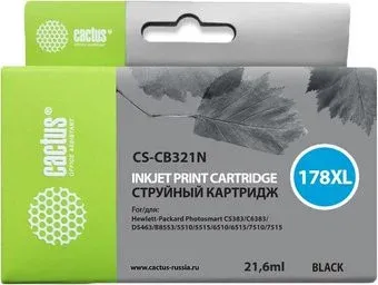CACTUS CS-CB321N (аналог HP 178XL (CB321HE))