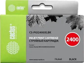 CACTUS CS-PGI2400XLBK (аналог Canon PGI-2400XL BK)