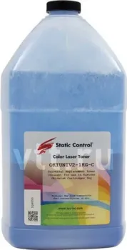 Static Control Универсальный для Oki C610/ C810/ C830 (циан) 1 кг