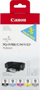 Canon PGI-9 PBK/C/M/Y/GY [1034B013]