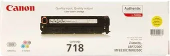 Canon 718 Yellow (265B002AA)