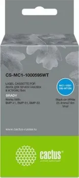 CACTUS CS-MC1-1000595WT (аналог Brady MC1-1000595WT)