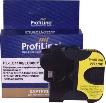 ProfiLine PL-LC1100/PL-LC980Y (аналог Brother LC1100/LC980Y)