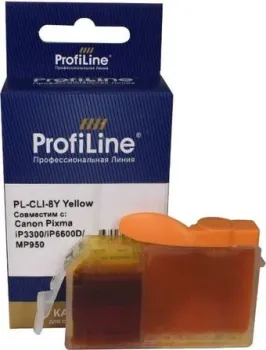 ProfiLine PL-CLI-8Y (аналог Canon CLI-8Y)