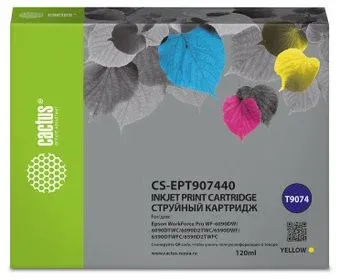 CACTUS CS-EPT907440 (аналог Epson T9074)