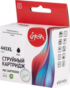 Sakura Printing SI8282B001 (аналог Canon 445XL Black)