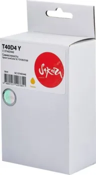 Sakura Printing SIC13T40D440 (аналог Epson T40D4 Y)