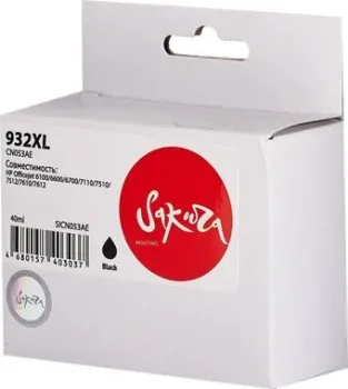 Sakura Printing SICN053AE (аналог HP 932XL Black)