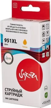 Sakura Printing SICN048AE (аналог HP 951XL Yellow)