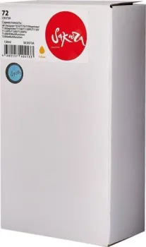 Sakura Printing SIC9373A (аналог HP 72 Yellow)