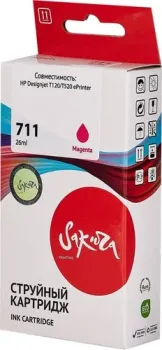 Sakura Printing SICZ131A (аналог HP 711 magenta)
