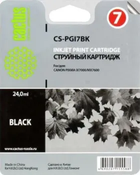 CACTUS CS-PGI7BK (аналог Canon PGI-7BK)