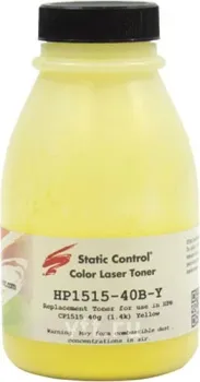 Static Control для HP CLJ CP1215/1515/1518 (желтый) 40 г