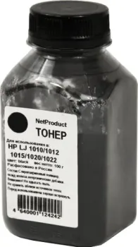NetProduct для HP LJ 1010/1012/1015/1020/1022 100 г