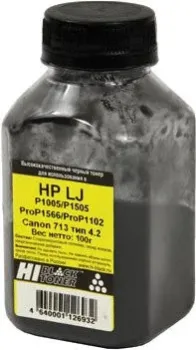 Hi-Black для HP LJ P1005/P1505/ProP1566/ProP1102/Canon713 Тип 4.2 100 г