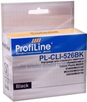 ProfiLine PL-CLI-526BK-Bk (аналог HP CLI-526BK)