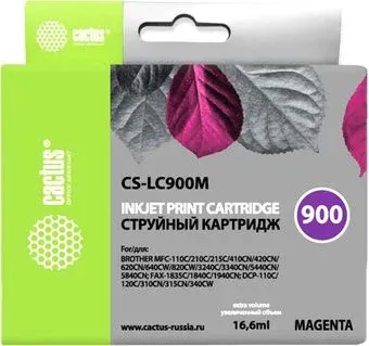 CACTUS CS-LC900M (аналог Brother LC900M)