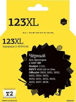 T2 IC-HF6V19A (аналог HP 123XL F6V19AE)