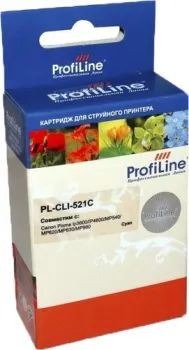 ProfiLine PL-CLI-521C-C (аналог Canon CLI-521 Cyan)