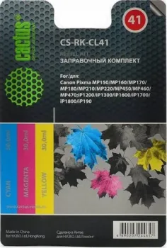 CACTUS CS-RK-CL41 (заправочный набор многоцветный)