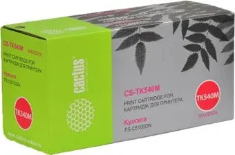 CACTUS CS-TK540M (аналог Kyocera TK-540 Magenta)